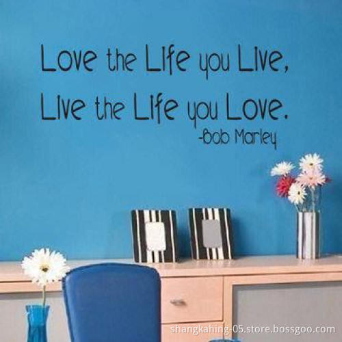 Removable Film Vinyl Wall Sticker with Eco-friendly Materials, Decorates All Smooth Surfaces